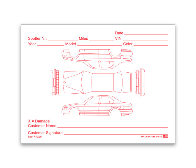 Red Alert Form - 5 1/2" x 4 1/4" - Qty. 500