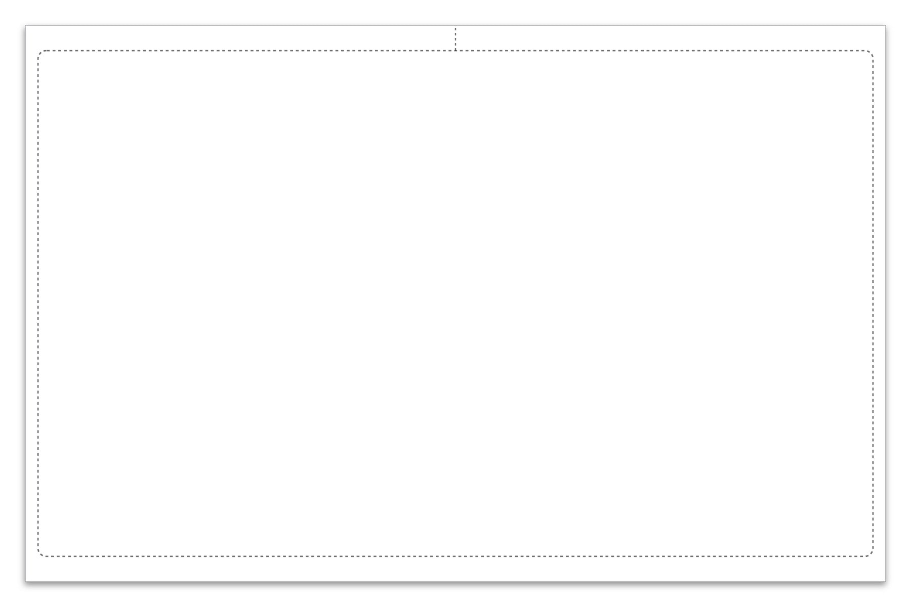 11" x 17" Lsr Window Sticker, BLANK, Perm. Adh., 1 Part - Qty. 100