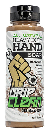 All Natural, Heavy Duty Hand Soap - Squeeze Bottle 8 oz - Qty. 1