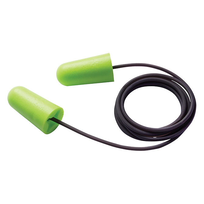 Ear Plugs, with Cord, 100 sets per box; Qty. 1 box